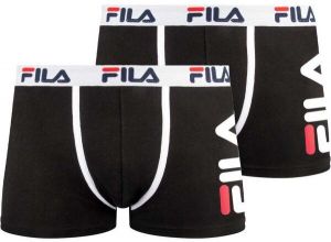 Fila BOXER 2-PACK M Pánske boxerky, čierna, veľkosť