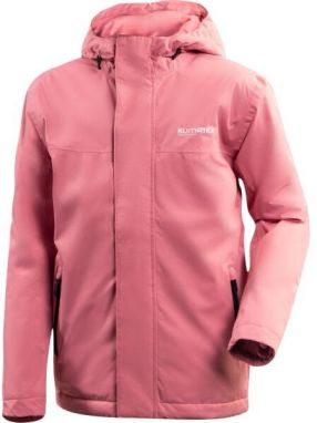 Klimatex FISTANA Detská  outdoorová bunda s kapucňou, ružová, veľkosť