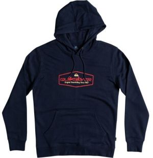 Quiksilver OMNI LOCKUP HOOD Pánska mikina, tmavo modrá, veľkosť