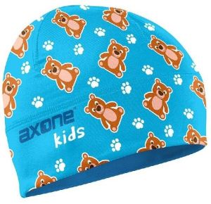 AXONE BEAR Chlapčenská zimná čiapka, modrá, veľkosť