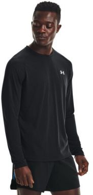 Under Armour STREAKER LONGSLEEVE Pánske tričko s dlhým rukávom, čierna, veľkosť