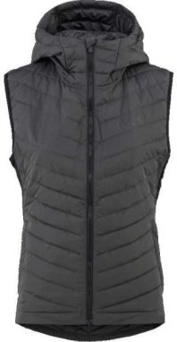 KARI TRAA EVA DOWN VEST Dámska vesta, tmavo sivá, veľkosť M
