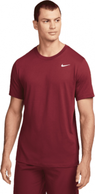 Nike DRY TEE DFC CREW SOLID M Pánske tréningové tričko, vínová, veľkosť XXL