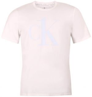 Calvin Klein S/S CREW NECK Pánske tričko, biela, veľkosť