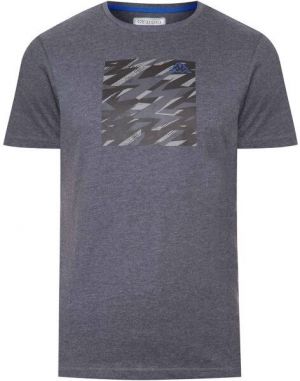 Kappa LOGO CAD Pánske tričko, tmavo sivá, veľkosť