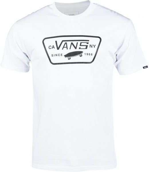 Vans MN FULL PATCH Pánske tričko, biela, veľkosť XXL