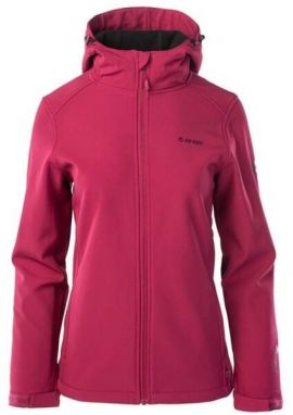 Hi-Tec LADY CAPRI II Dámska zimná softshellová bunda, vínová, veľkosť L