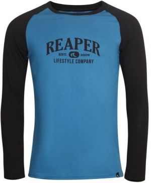 Reaper BCHECK Pánske tričko s dlhým rukávom, modrá, veľkosť