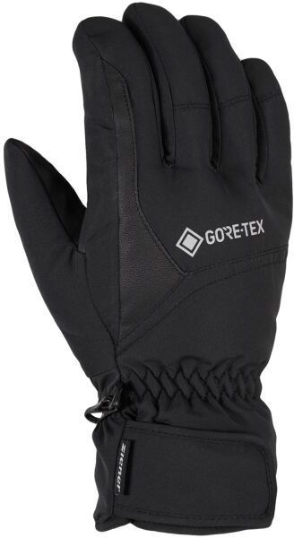 Ziener GARWEN GTX Lyžiarske rukavice, čierna, veľkosť