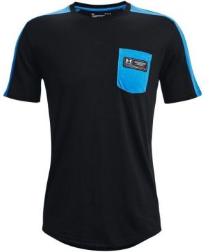 Under Armour POCKET TEE Tričko s krátkym rukávom, čierna, veľkosť