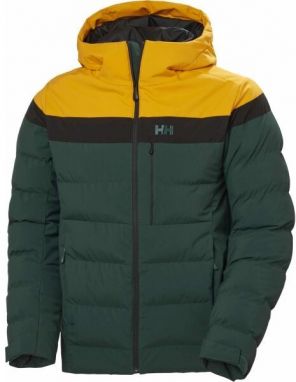 Helly Hansen BOSSANOVA PUFFY JACKET Pánska lyžiarska bunda, tmavo zelená, veľkosť XXL