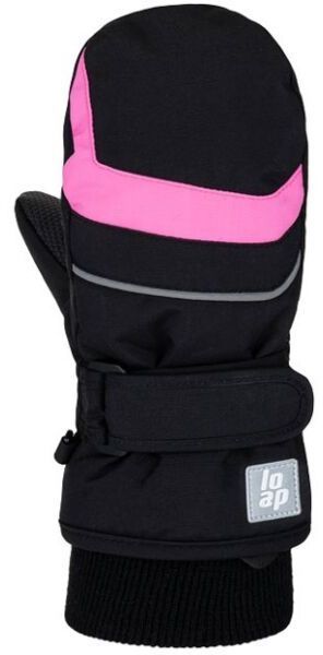 LOAP RUTI Detské palčiaky, čierna, veľkosť 4Y