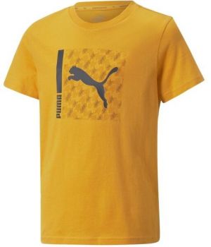 Puma ACTIVE SPORT TEE Detské tričko, žltá, veľkosť