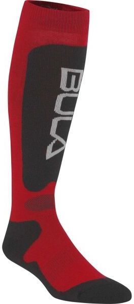 Bula BRAND SKI SOCK Lyžiarske podkolienky, červená, veľkosť