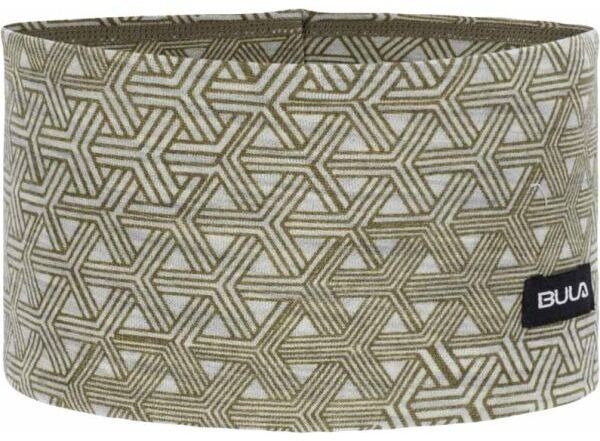 Bula GEO PRINTED WOOL HEADBAND Čelenka, béžová, veľkosť