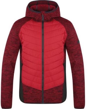 Loap GAEDAR Pánsky sveter, červená, veľkosť