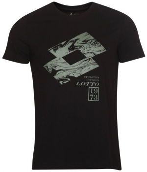 Lotto TEE LOSANGA V Pánske tričko, čierna, veľkosť