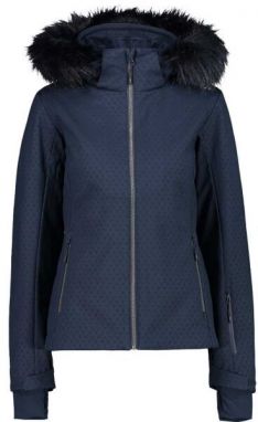 CMP WOMAN JACKET ZIP HOOD Dámska lyžiarska bunda, tmavo modrá, veľkosť