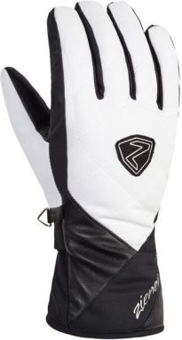 Ziener KAMEA GTX W Dámske lyžiarske rukavice, biela, veľkosť