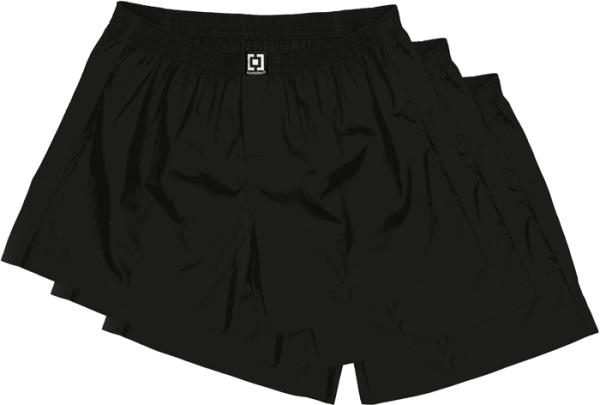 Horsefeathers MANNY 3PACK BOXER SHORTS Pánske boxerky, čierna, veľkosť