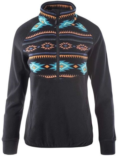 Hi-Tec LADY ARENIS Dámska microflísová mikina, čierna, veľkosť