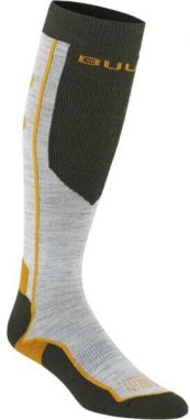 Bula PARK SKI SOCK Pánske lyžiarske ponožky, sivá, veľkosť