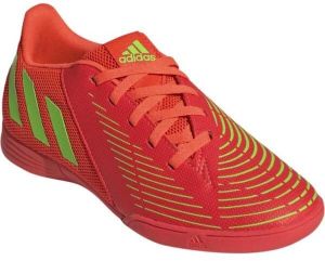 adidas PREDATOR EDGE.4 IN SALA J Detská halová obuv, červená, veľkosť 36 2/3
