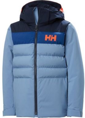 Helly Hansen JR CYCLONE JACKET Chlapčenská  lyžiarska bunda, modrá, veľkosť