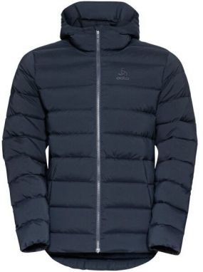 Odlo ASCENT N-THERMIC HOODED INSULATED JACKET Pánska bunda, čierna, veľkosť