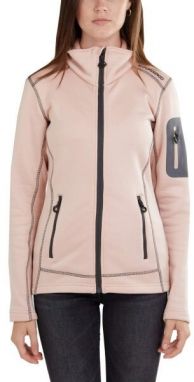 FUNDANGO ANTILA FLEECE JACKET Dámska prechodná bunda, ružová, veľkosť L