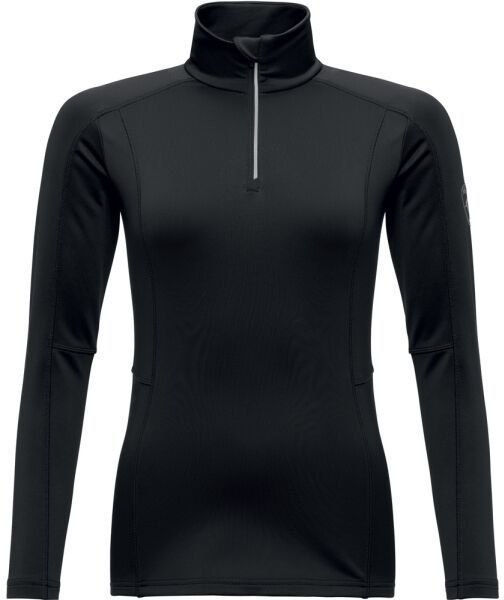 Rossignol W CLASSIQUE 1/2 ZIP Dámsky rolák, čierna, veľkosť