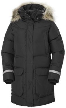 Helly Hansen W BOUVET DOWN PARKA Dámsky kabát, čierna, veľkosť M