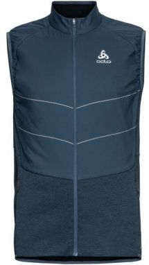 Odlo VEST RUN EASY S-THERMIC Pánska bežecká vesta, modrá, veľkosť