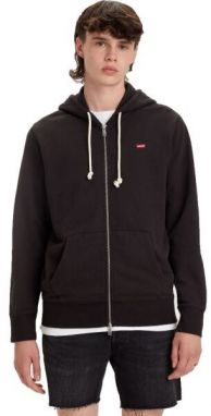 Levi's® NEW ORIGINAL ZIP UP CORE Pánska mikina, čierna, veľkosť