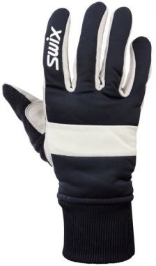 Swix CROSS Dámske rukavice na bežecké lyžovanie, tmavo modrá, veľkosť