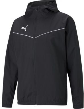 Puma TEAMRISE ALL WEATHER JACKET Pánska bunda, čierna, veľkosť