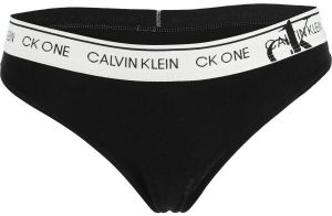 Calvin Klein FADED GLORY-THONG Dámske tangá, čierna, veľkosť