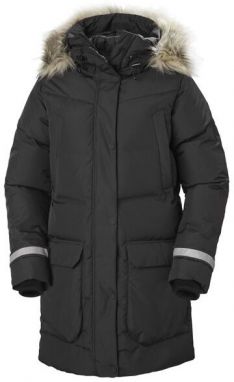 Helly Hansen W BOUVET DOWN PARKA Dámsky kabát, čierna, veľkosť