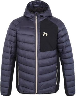 Hannah REVEL HOODY Pánska  zateplená bunda, tmavo sivá, veľkosť