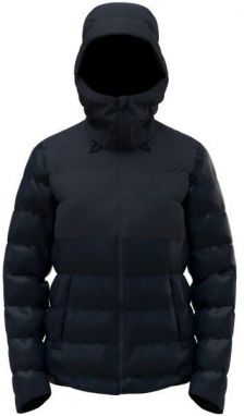 Odlo W SEVERIN N-THERMIC HOODE INSULATED JACKET Dámska páperová bunda, tmavo modrá, veľkosť