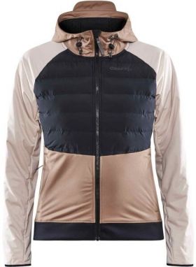 Craft PURSUIT THERMAL Dámska zateplená  bunda s kapucňou, lososová, veľkosť S