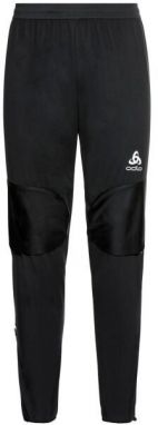 Odlo PANTS ZEROWEIGHT WARM Pánske zimné bežecké nohavice, čierna, veľkosť