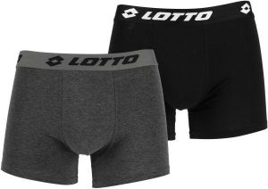 Lotto AUGUSTUS 2PACK Pánske boxerky, čierna, veľkosť