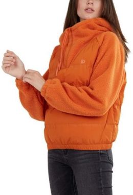 FUNDANGO FRILA HYBRID JACKET Dámska hybridná bunda, oranžová, veľkosť