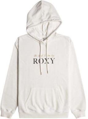 Roxy SURF STOKED HOODIE TERRY Dámska mikina, biela, veľkosť