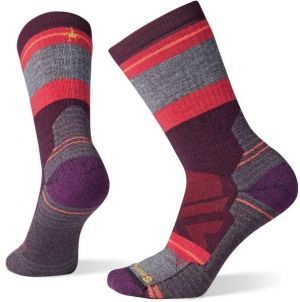 Smartwool W HIKE FULL CUSHION SATURNSPHERE CREW Dámske  ponožky, vínová, veľkosť