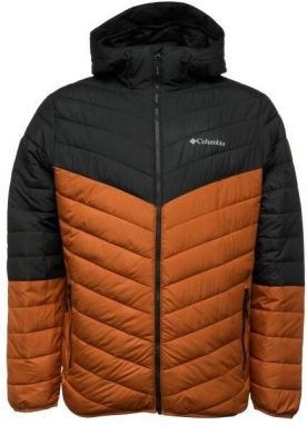 Columbia EDDIE GORGE HOODED JACKET Pánska bunda, oranžová, veľkosť