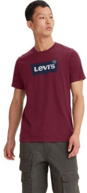 Levi's® GRAPHIC CREWNECK TEE Pánske tričko, vínová, veľkosť