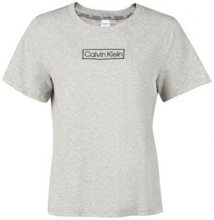 Calvin Klein REIMAGINED HER S/S CREW NECK Dámske tričko, sivá, veľkosť