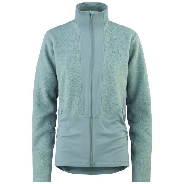 KARI TRAA RAGNHILD F/Z MIDLAYER Dámska mikina, modrá, veľkosť